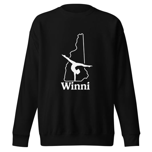 Performance | Crewneck | Winni Gymnastics | NH Logo