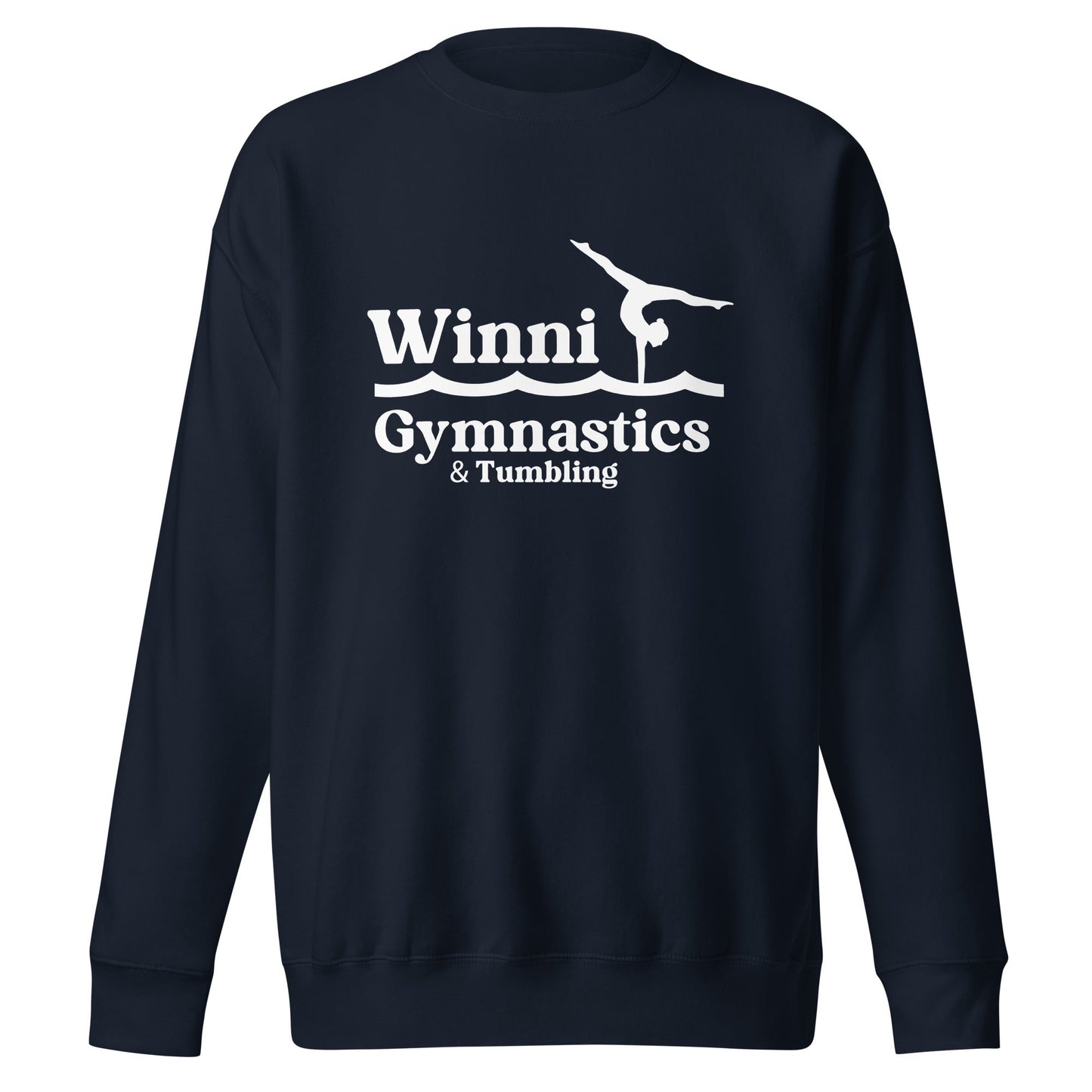 Performance | Crewneck | Winni Gymnastics | Tumbling Logo