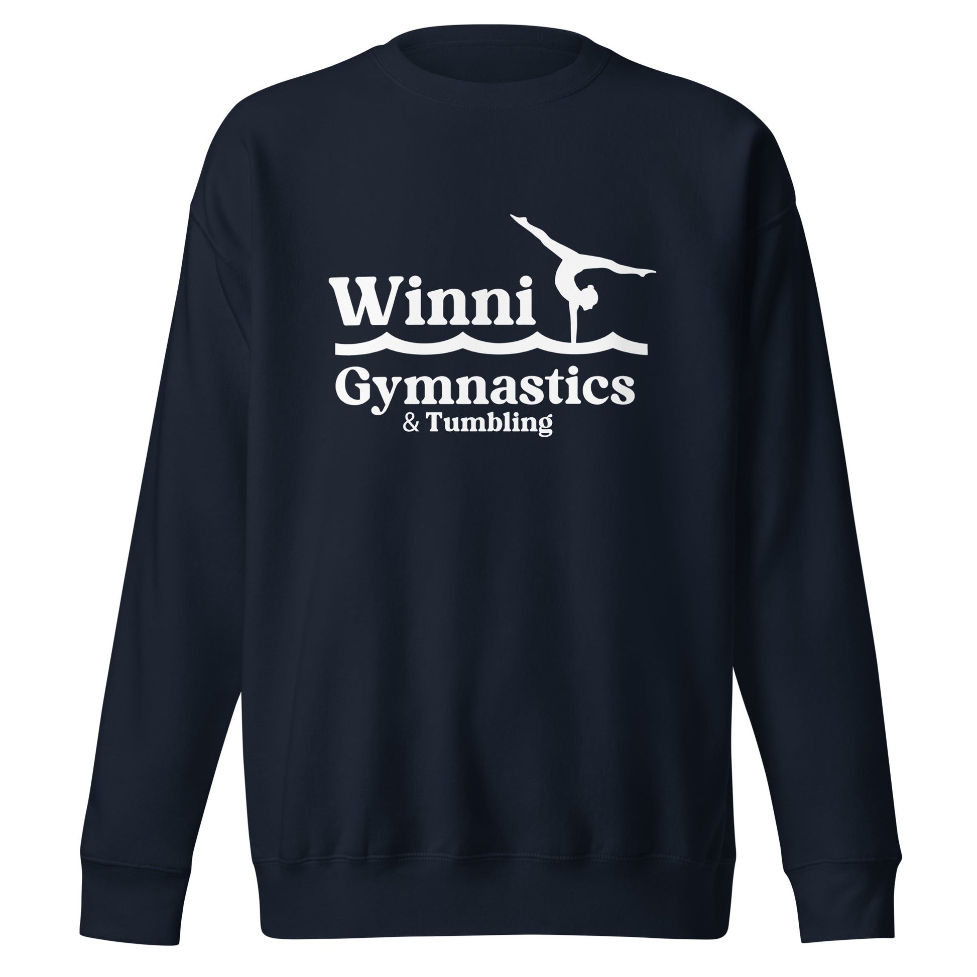 Performance | Crewneck | Winni Gymnastics | Tumbling Logo