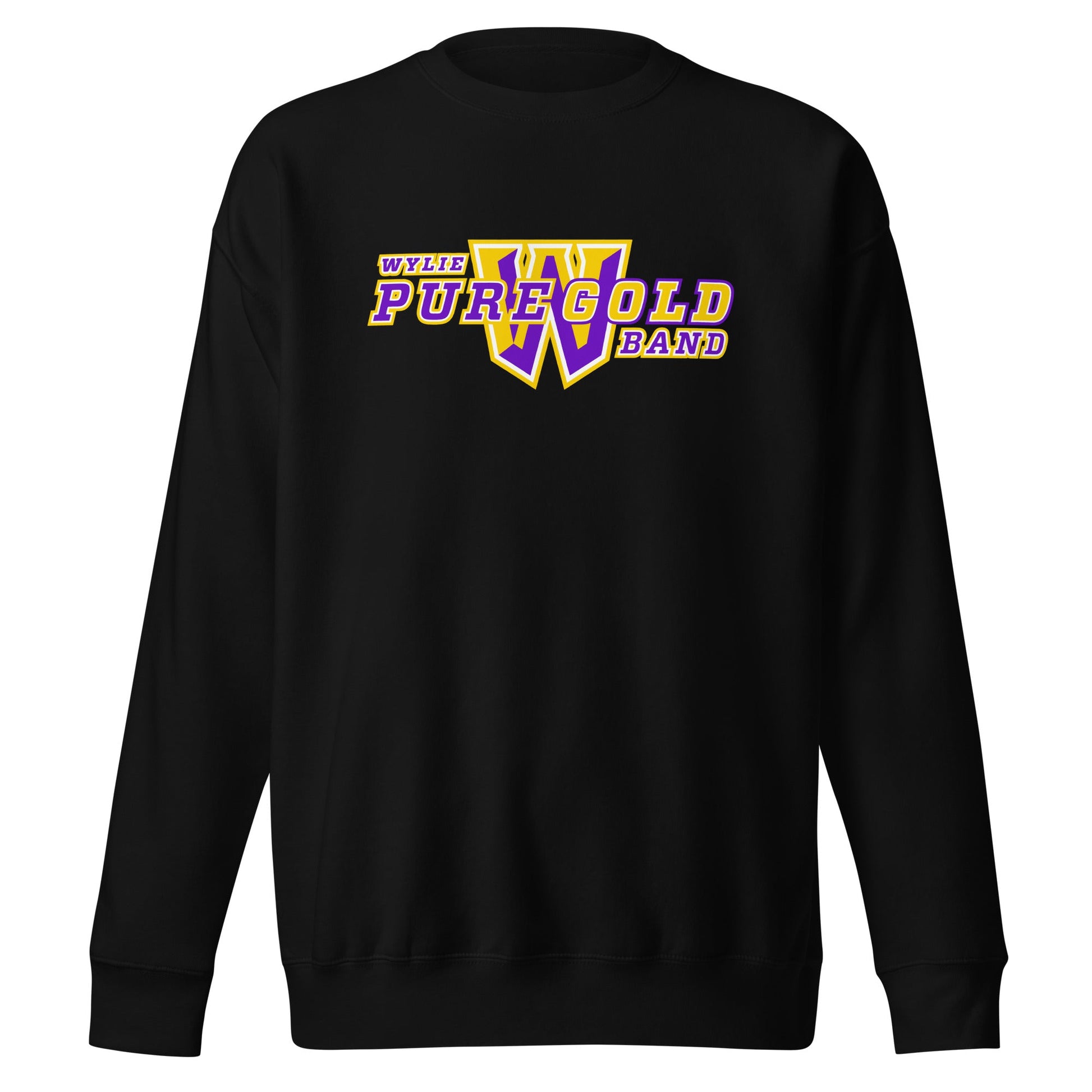 Performance | Crewneck | Wylie ISD | Pure Gold Logo