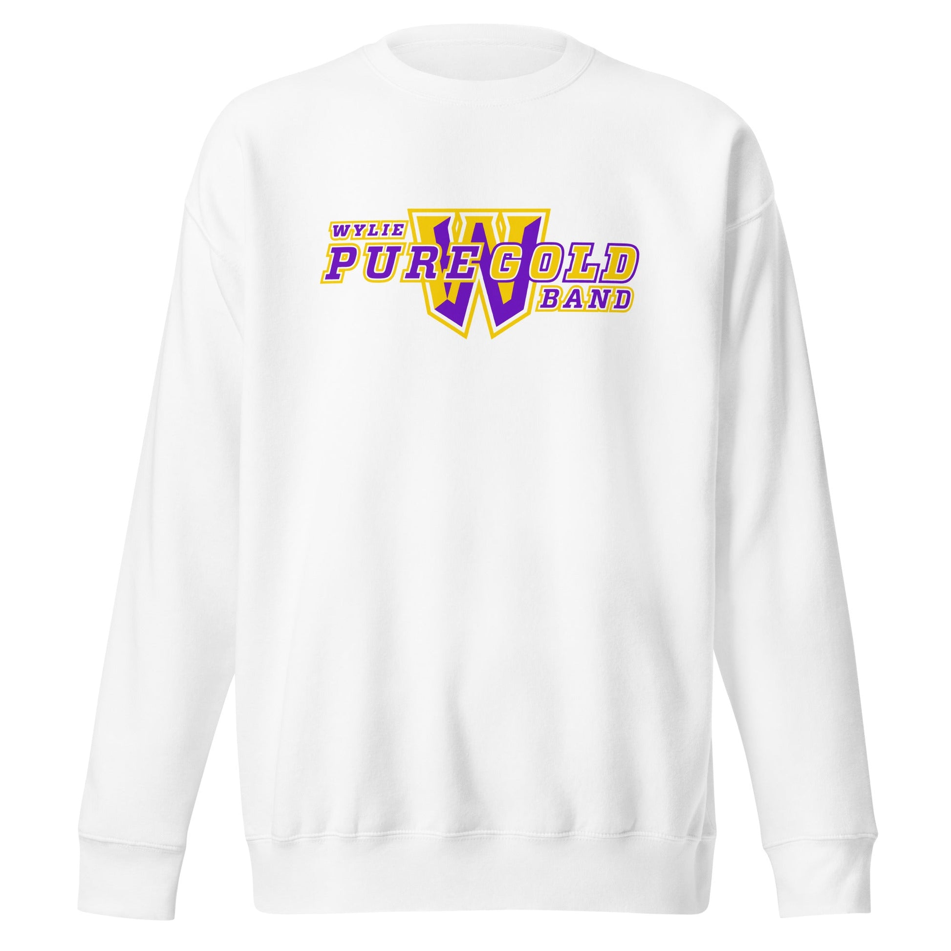 Performance | Crewneck | Wylie ISD | Pure Gold Logo