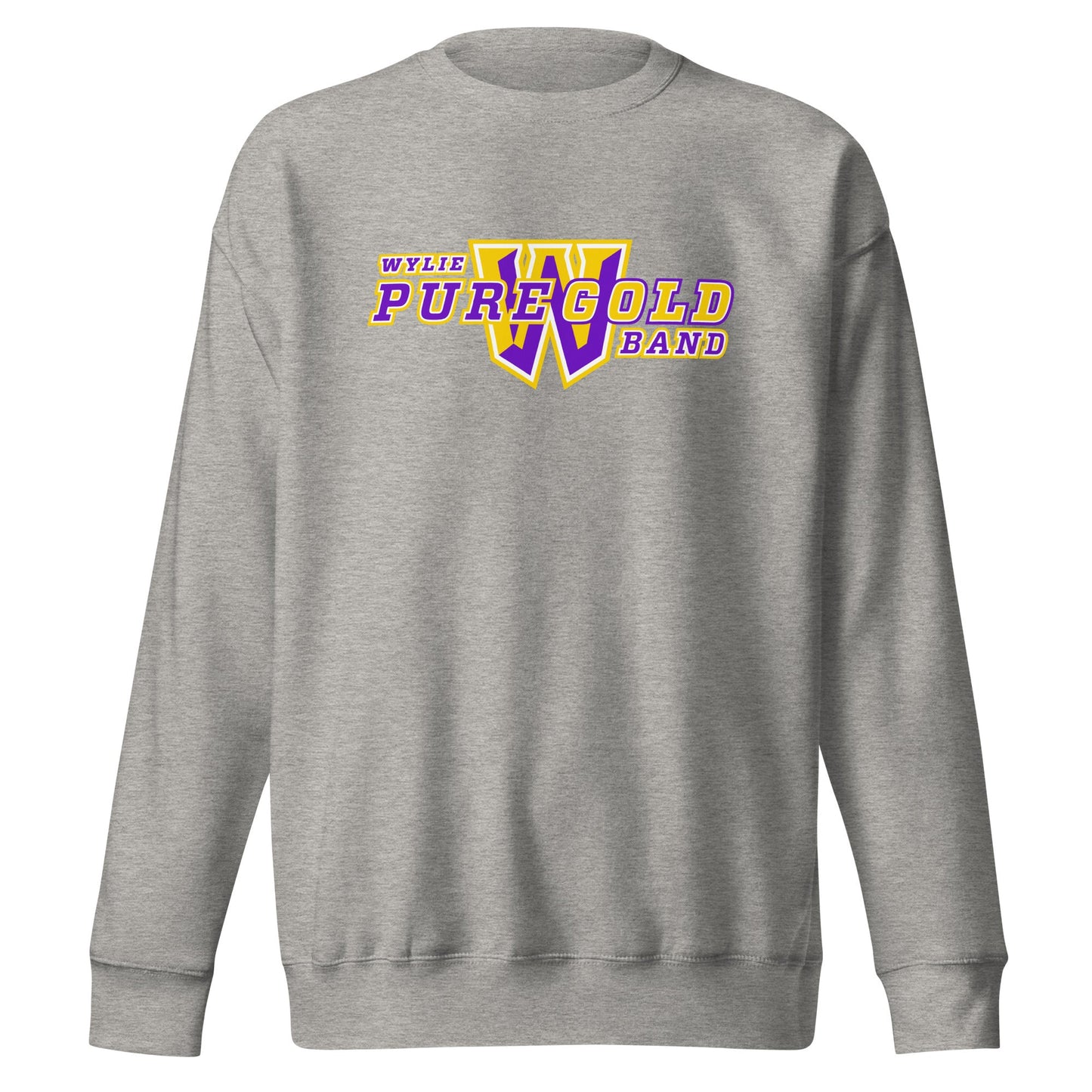 Performance | Crewneck | Wylie ISD | Pure Gold Logo