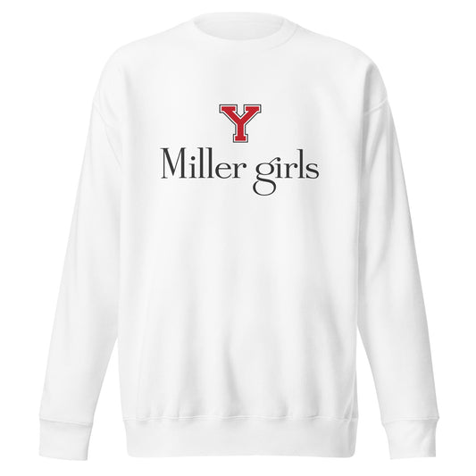Performance | Crewneck | Yukon Student Council | Miller Girls Logo