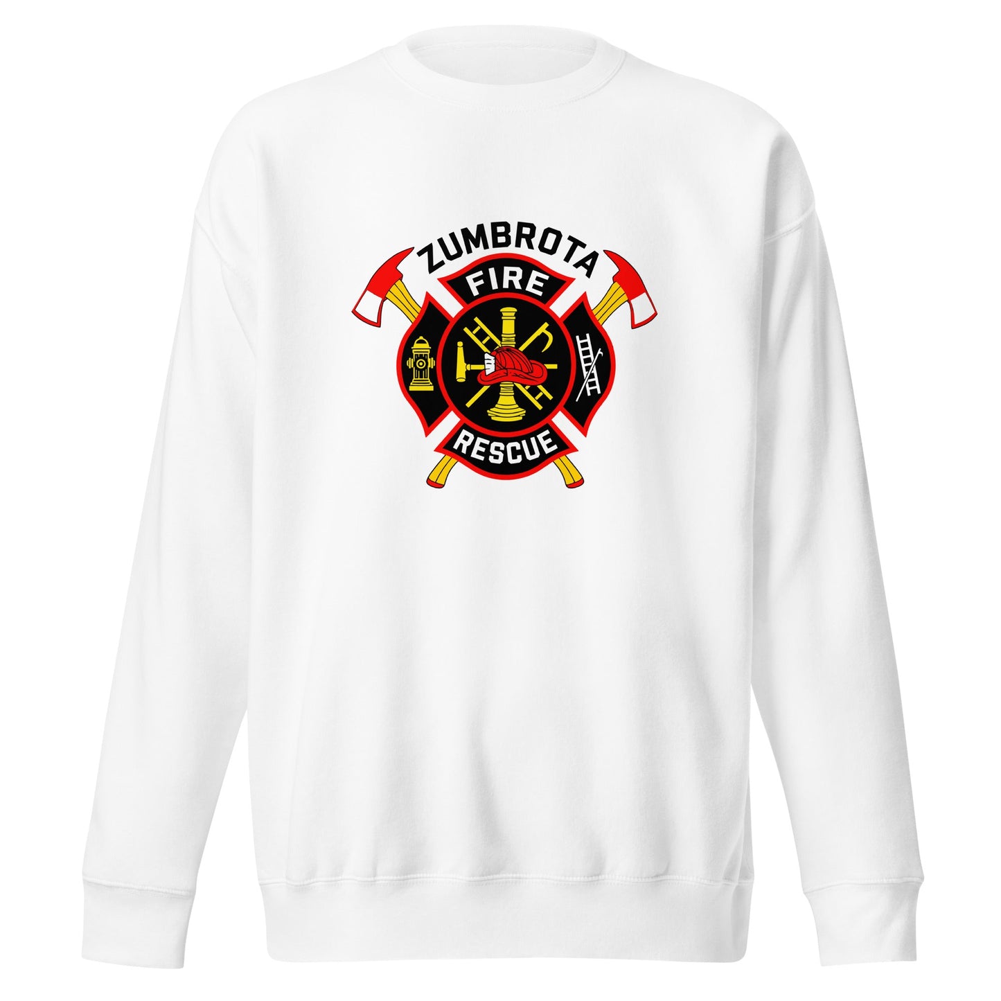 Performance | Crewneck | Zumbrota Fire Department | Vanguard Logo