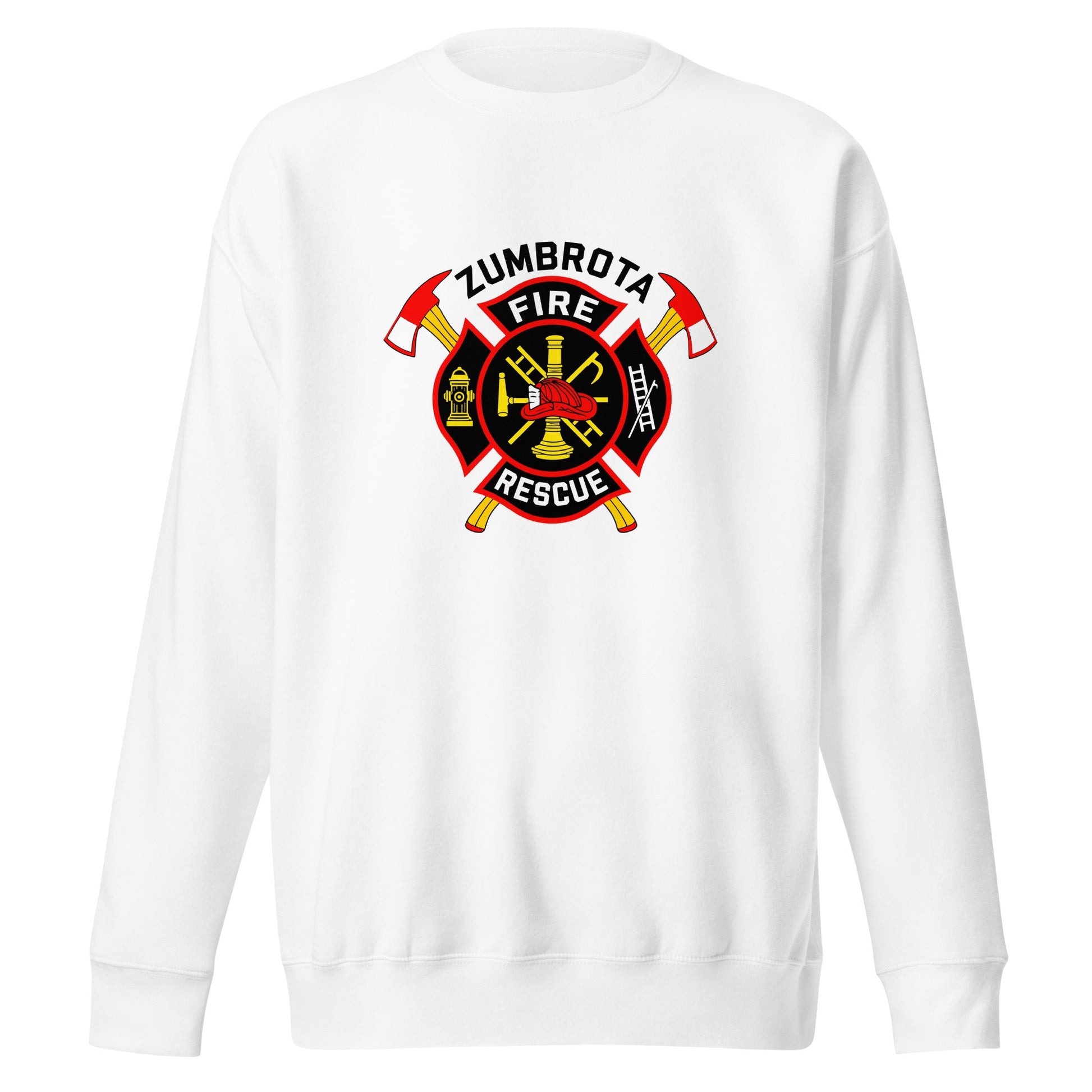 Performance | Crewneck | Zumbrota Fire Department | Vanguard Logo