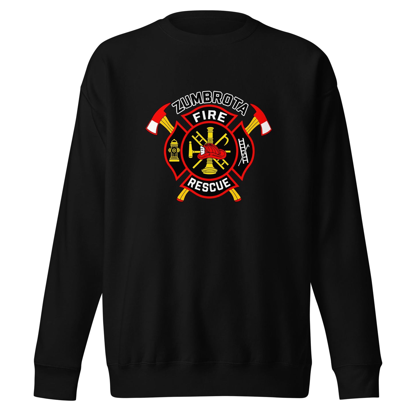Performance | Crewneck | Zumbrota Fire Department | Vanguard Logo
