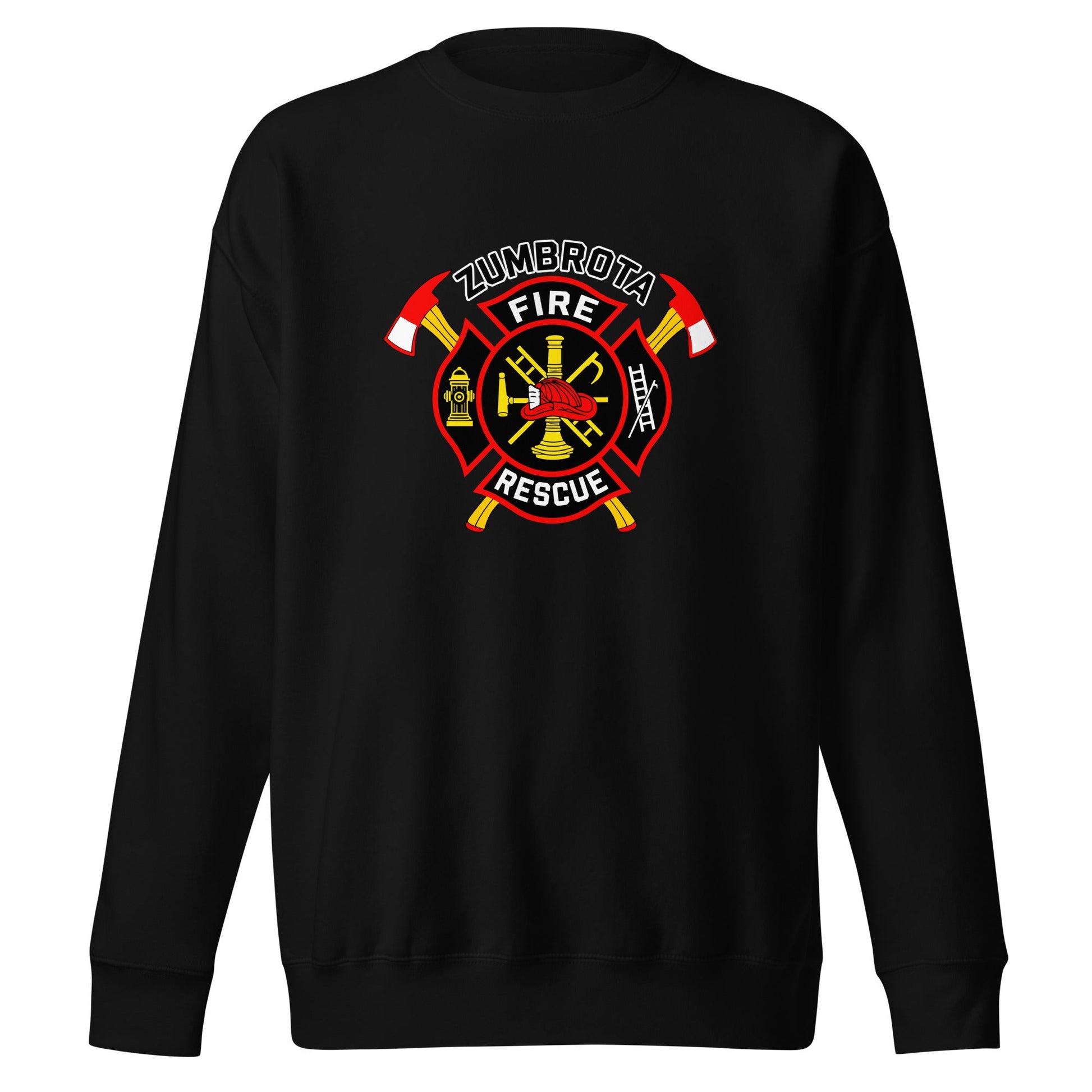 Performance | Crewneck | Zumbrota Fire Department | Vanguard Logo