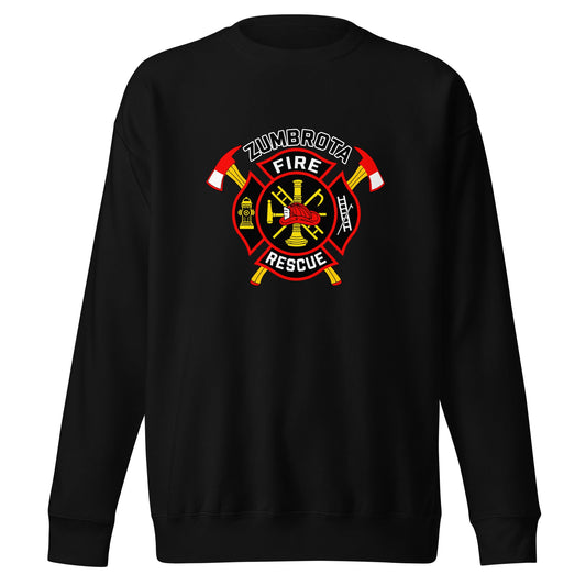 Performance | Crewneck | Zumbrota Fire Department | Vanguard Logo