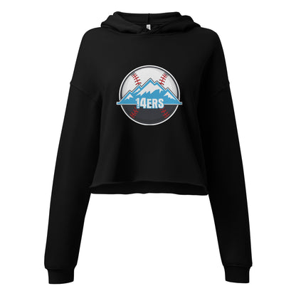 Performance | Cropped Hoodie | 14ers Baseball | Athletics Logo