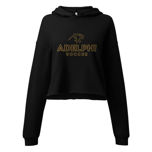Performance | Cropped Hoodie | Adelphi Womens Soccer | Vanguard Mark Logo