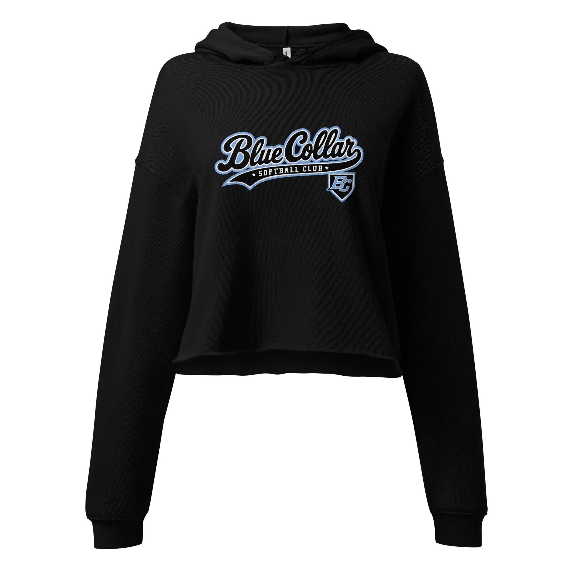 Performance | Cropped Hoodie | Blue Collar Softball 2034 | Foundry Logo
