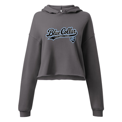 Performance | Cropped Hoodie | Blue Collar Softball 2034 | Foundry Logo