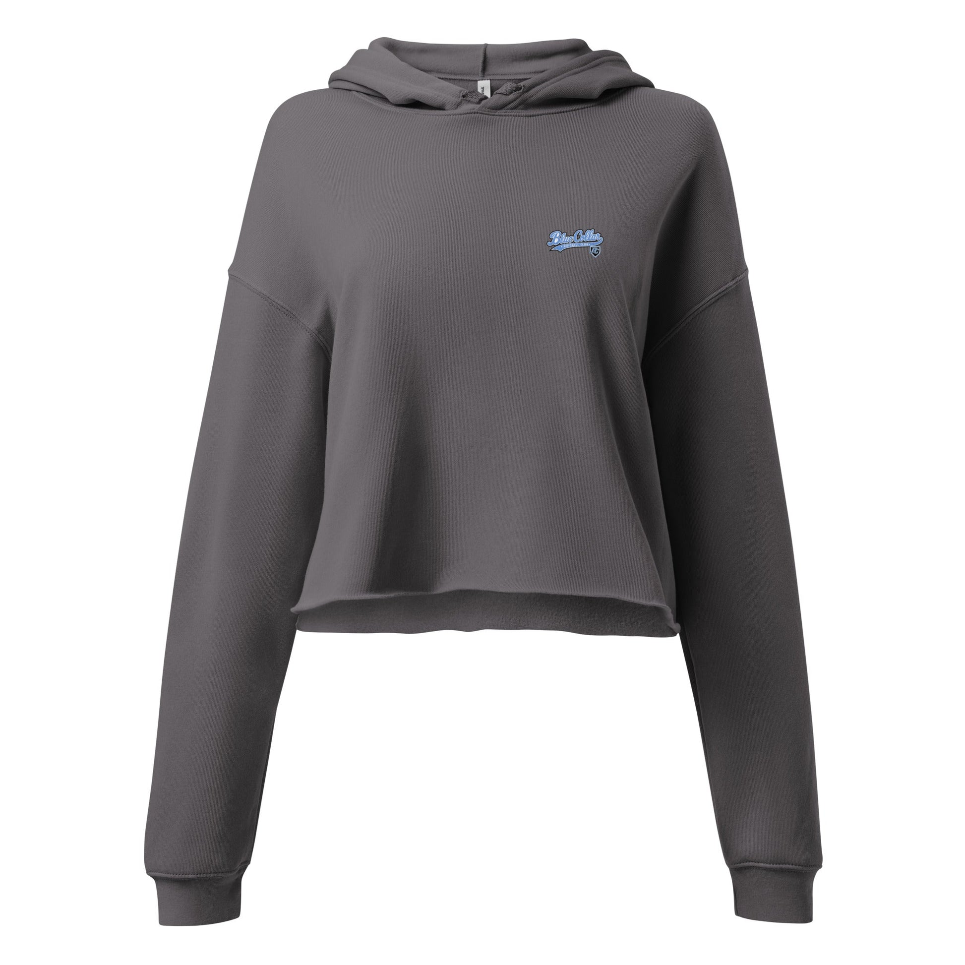 Performance | Cropped Hoodie | Blue Collar Softball 2034 | Ironclad Logo