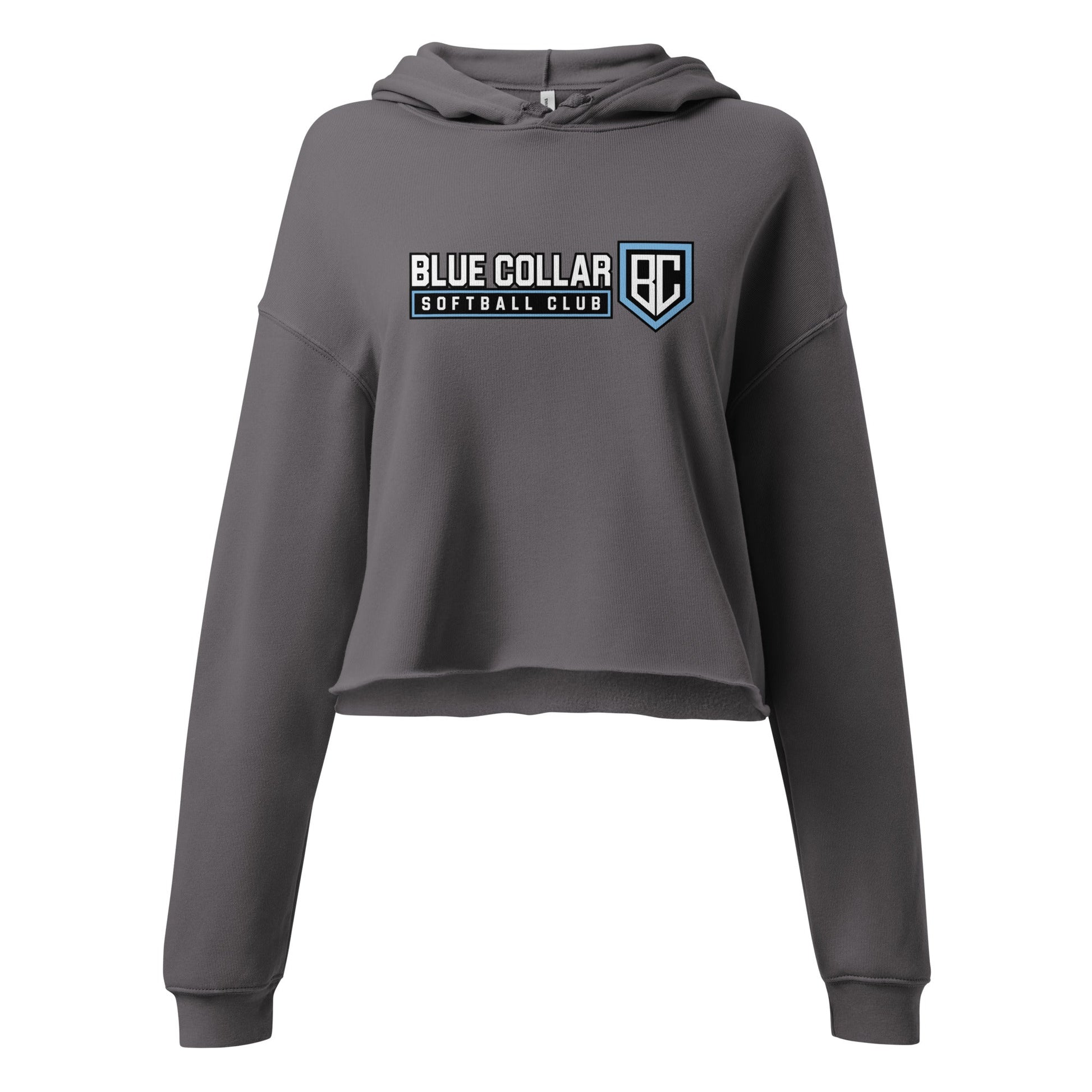 Performance | Cropped Hoodie | Blue Collar Softball 2034 | Vanguard Logo