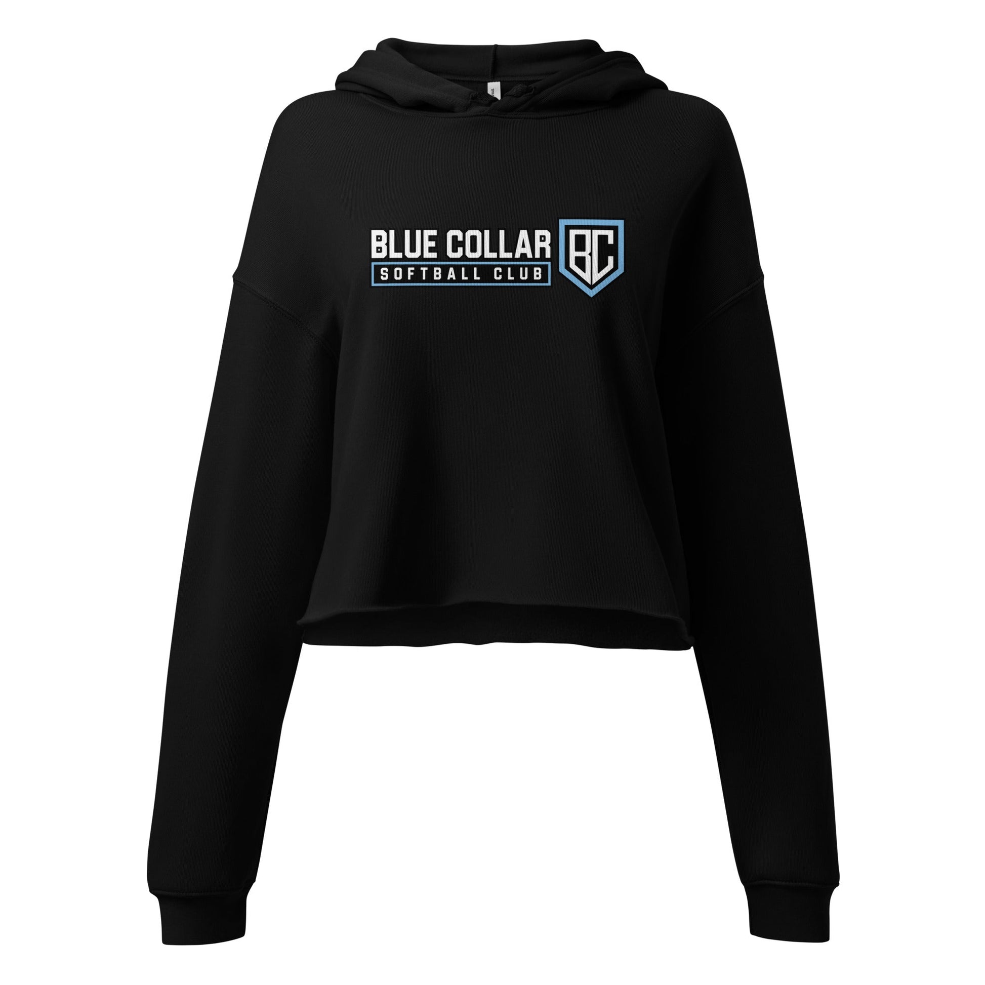 Performance | Cropped Hoodie | Blue Collar Softball 2034 | Vanguard Logo