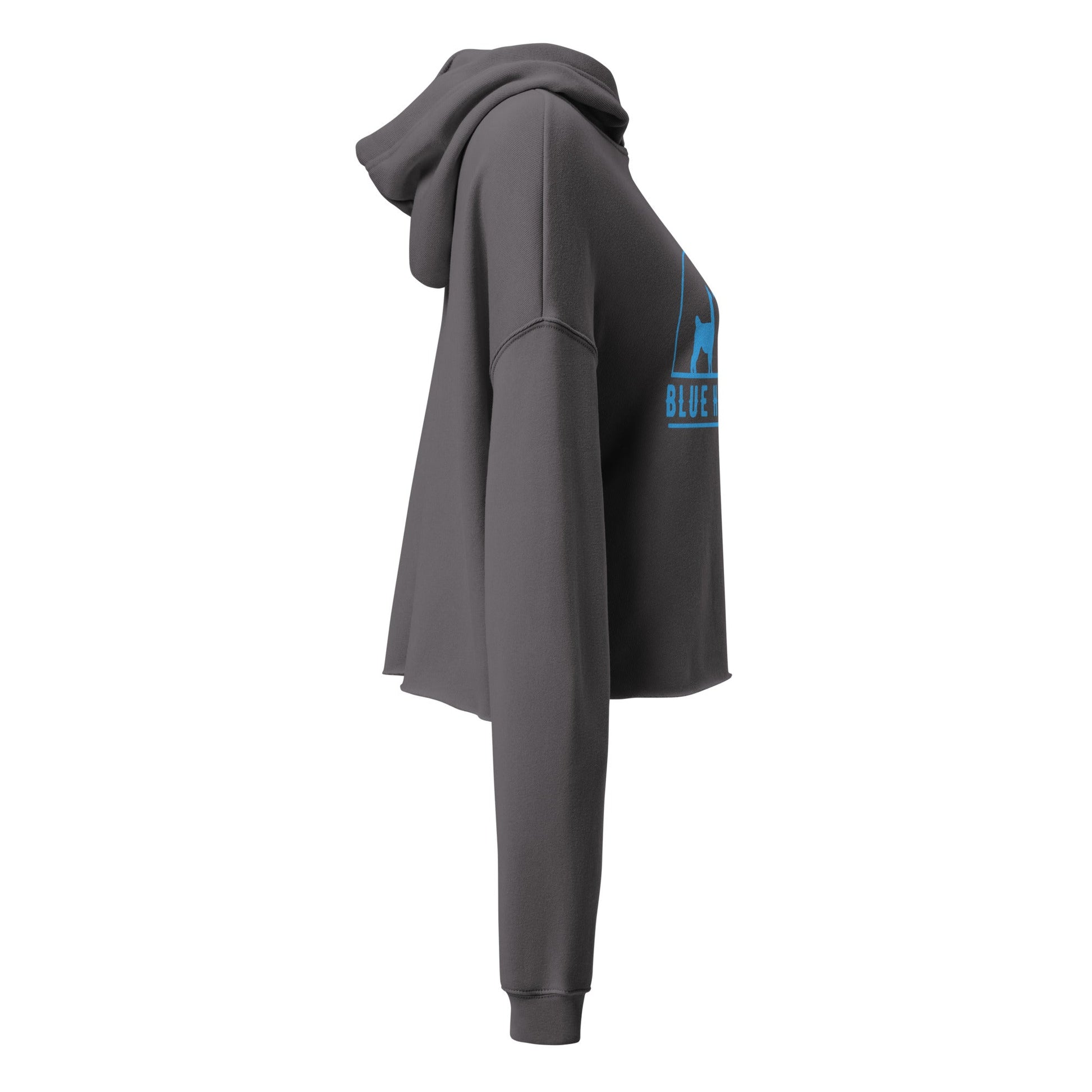 Performance | Cropped Hoodie | Blue Hill Farm | Emblem Logo