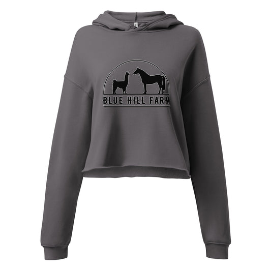 Performance | Cropped Hoodie | Blue Hill Farm | Highland Silhouette Logo