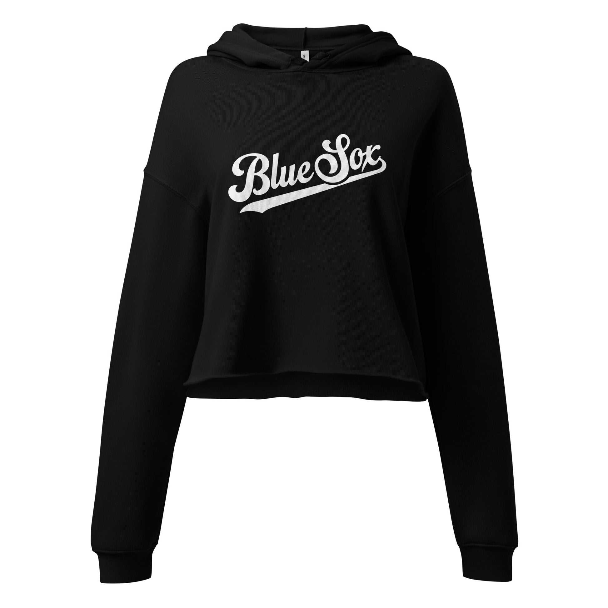 Performance | Cropped Hoodie | Blue Sox | Script Logo