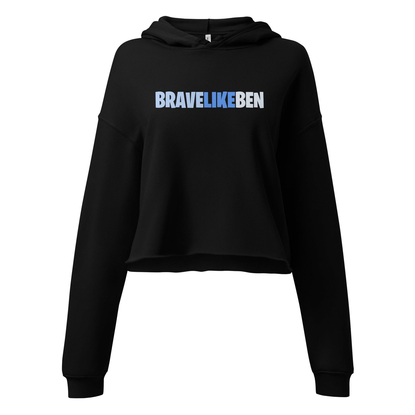 Performance | Cropped Hoodie | Brave Like Ben | Script Logo