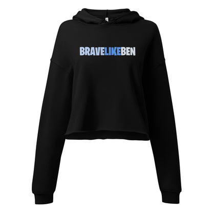 Performance | Cropped Hoodie | Brave Like Ben | Script Logo
