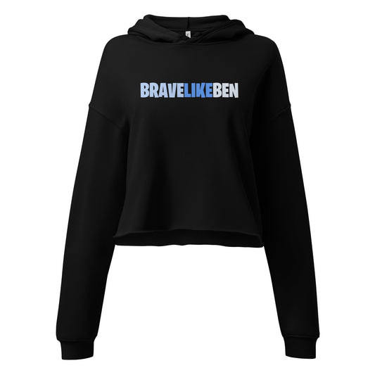 Performance | Cropped Hoodie | Brave Like Ben | Script Logo
