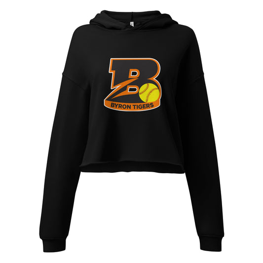 Performance | Cropped Hoodie | Byron High School Softball | Softball Logo