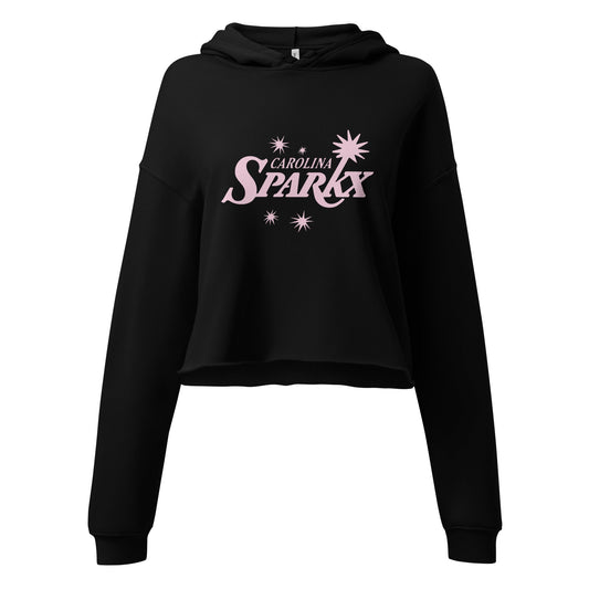 Performance | Cropped Hoodie | Carolina Sparkx | Modern Script Logo