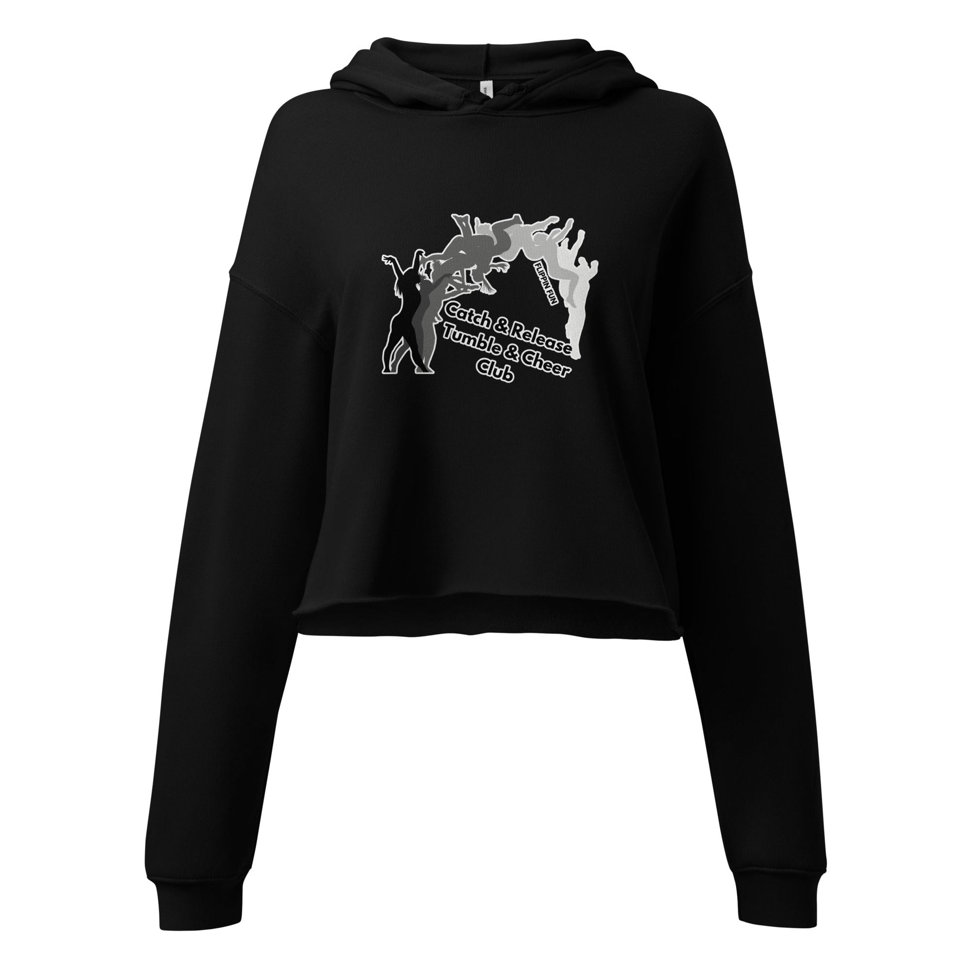 Performance | Cropped Hoodie | Catch & Release Tumble & Cheer Club | Tumble Logo