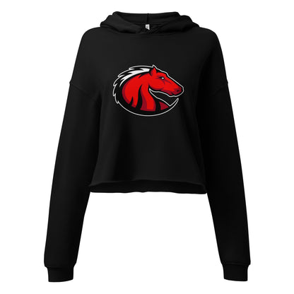 Performance | Cropped Hoodie | Central Maine Community College Woman’s Soccer | Crest Logo