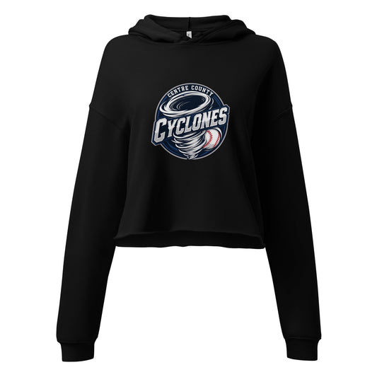 Performance | Cropped Hoodie | Centre County Cyclones | Badge Logo
