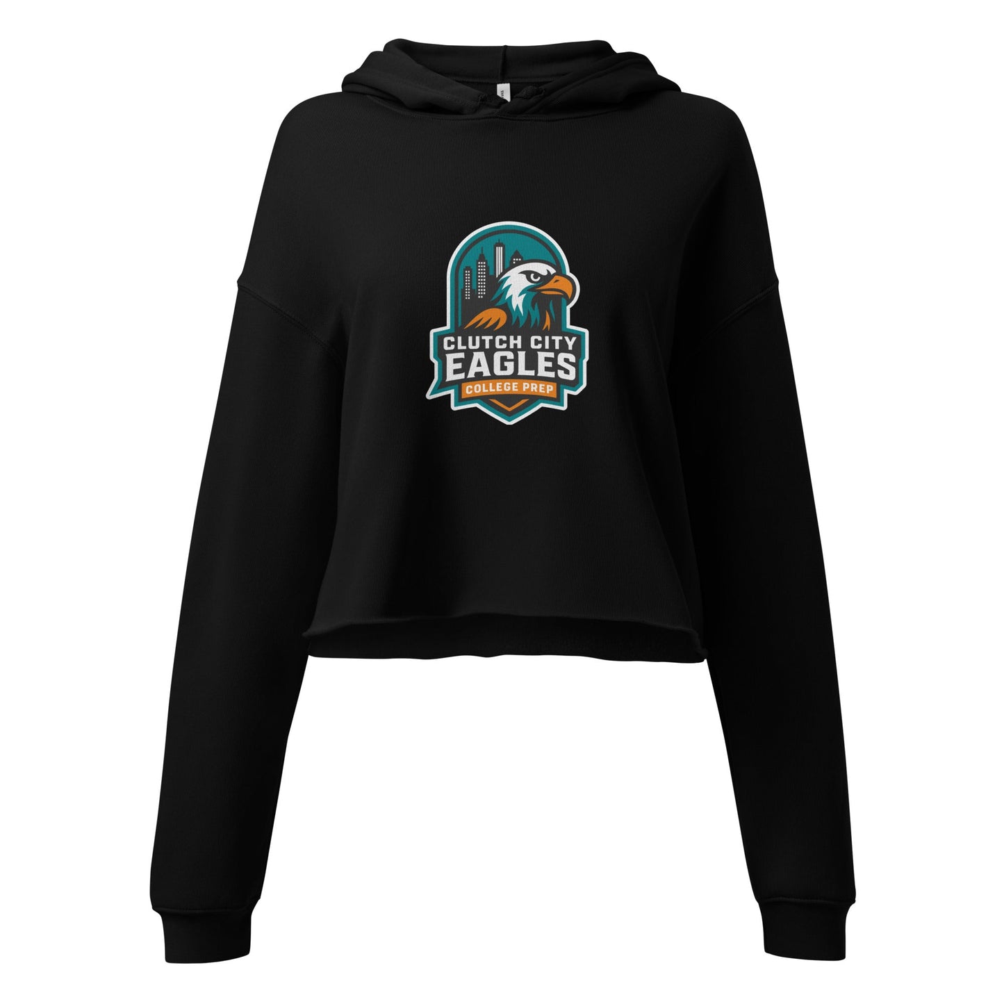 Performance | Cropped Hoodie | Clutch City College Prep | Shield Logo