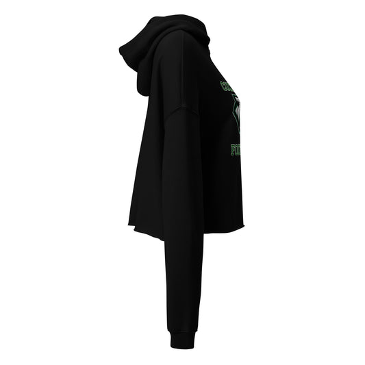 Performance | Cropped Hoodie | Colts Neck Cougars | Youth Tackle Football (AYF) | Green Predator Logo