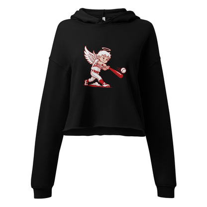 Performance | Cropped Hoodie | Cross City Angels | Mascot Logo