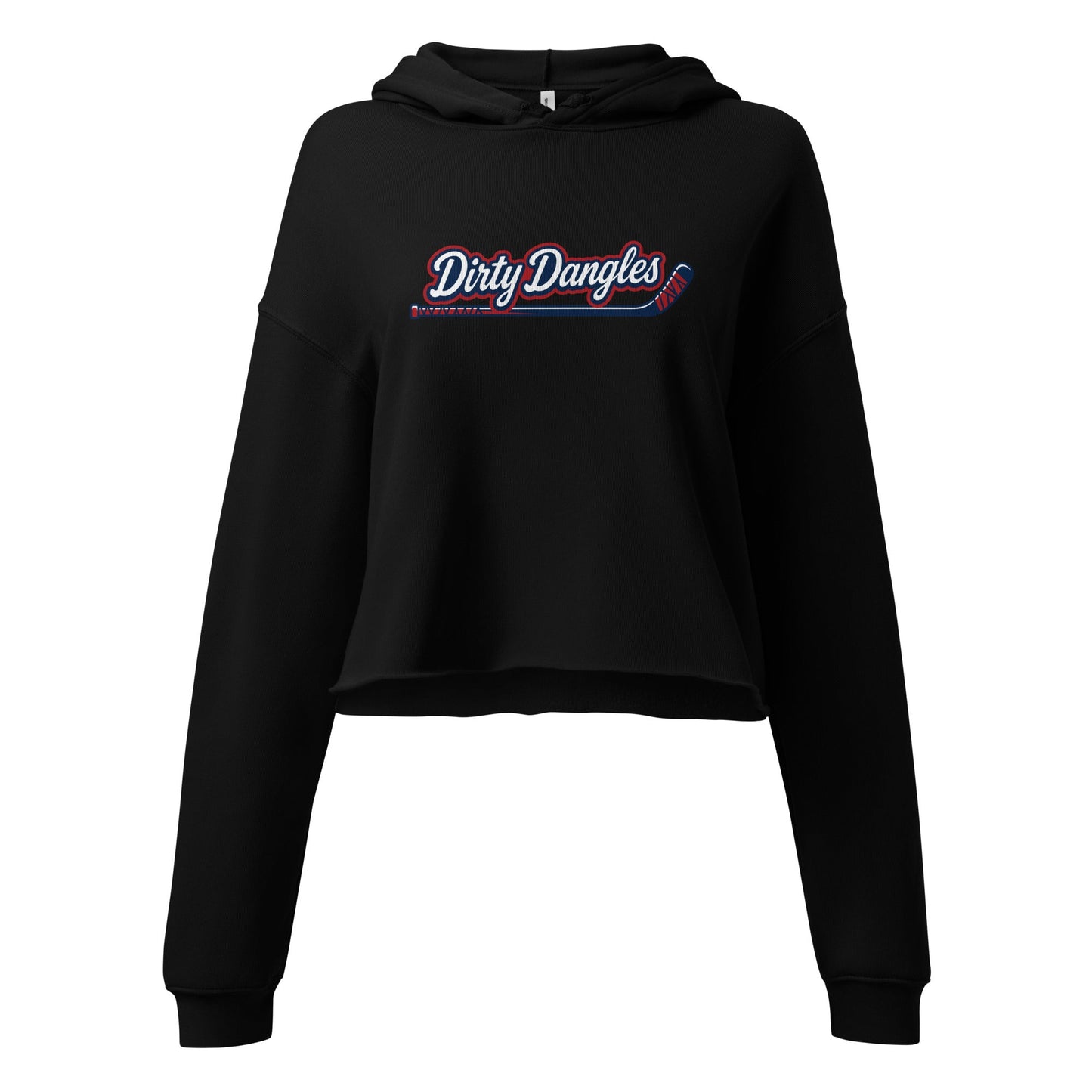 Performance | Cropped Hoodie | Dirty Dangles | Script Logo