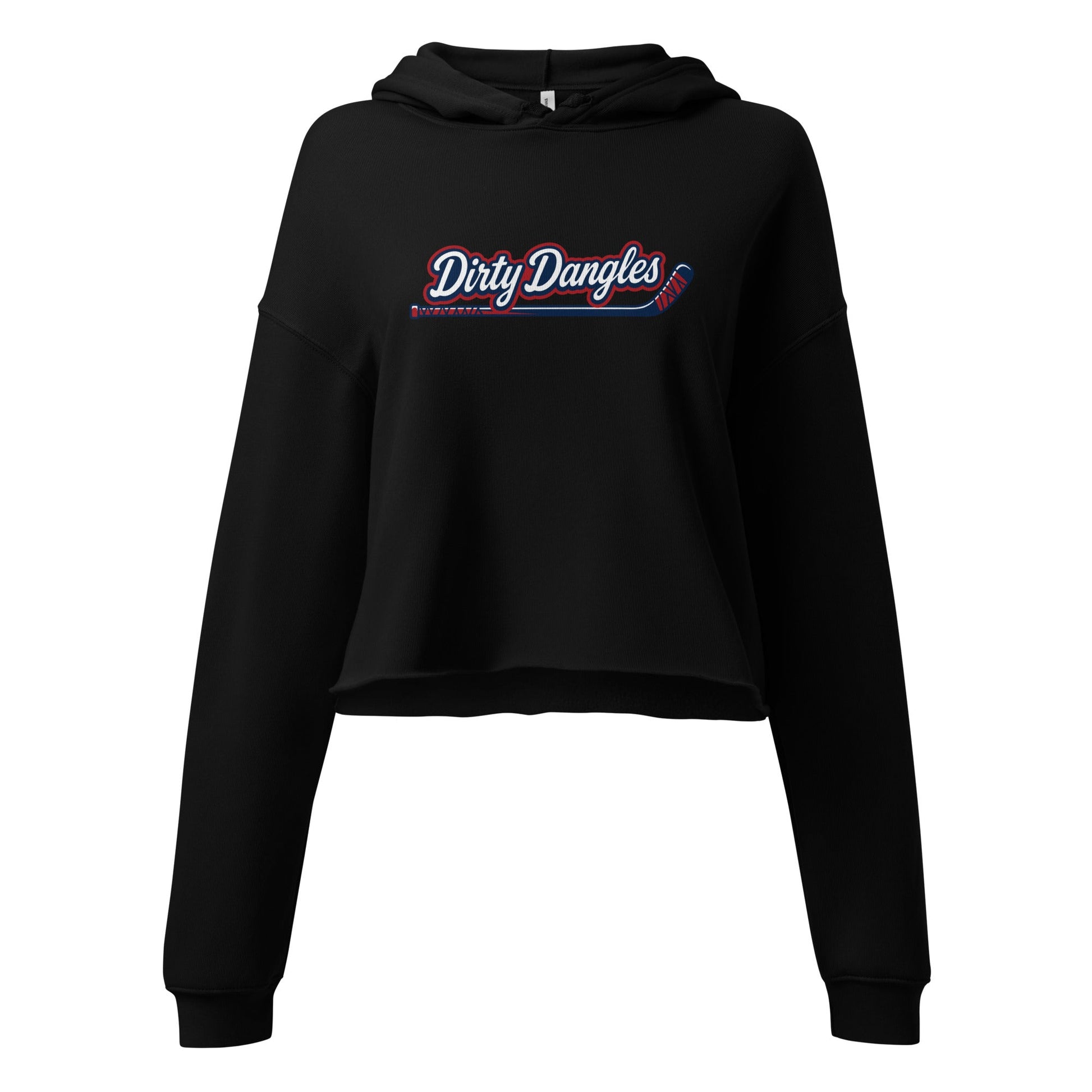 Performance | Cropped Hoodie | Dirty Dangles | Script Logo