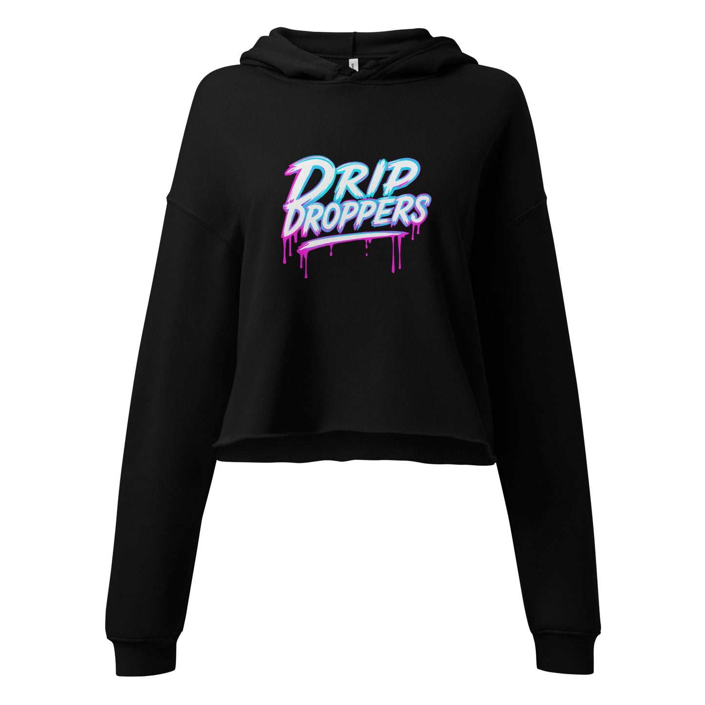 Performance | Cropped Hoodie | Drip Droppers | Alt Logo