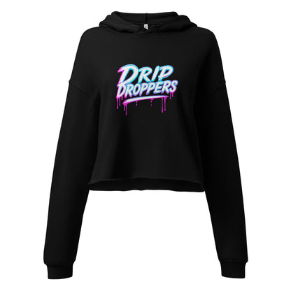 Performance | Cropped Hoodie | Drip Droppers | Alt Logo