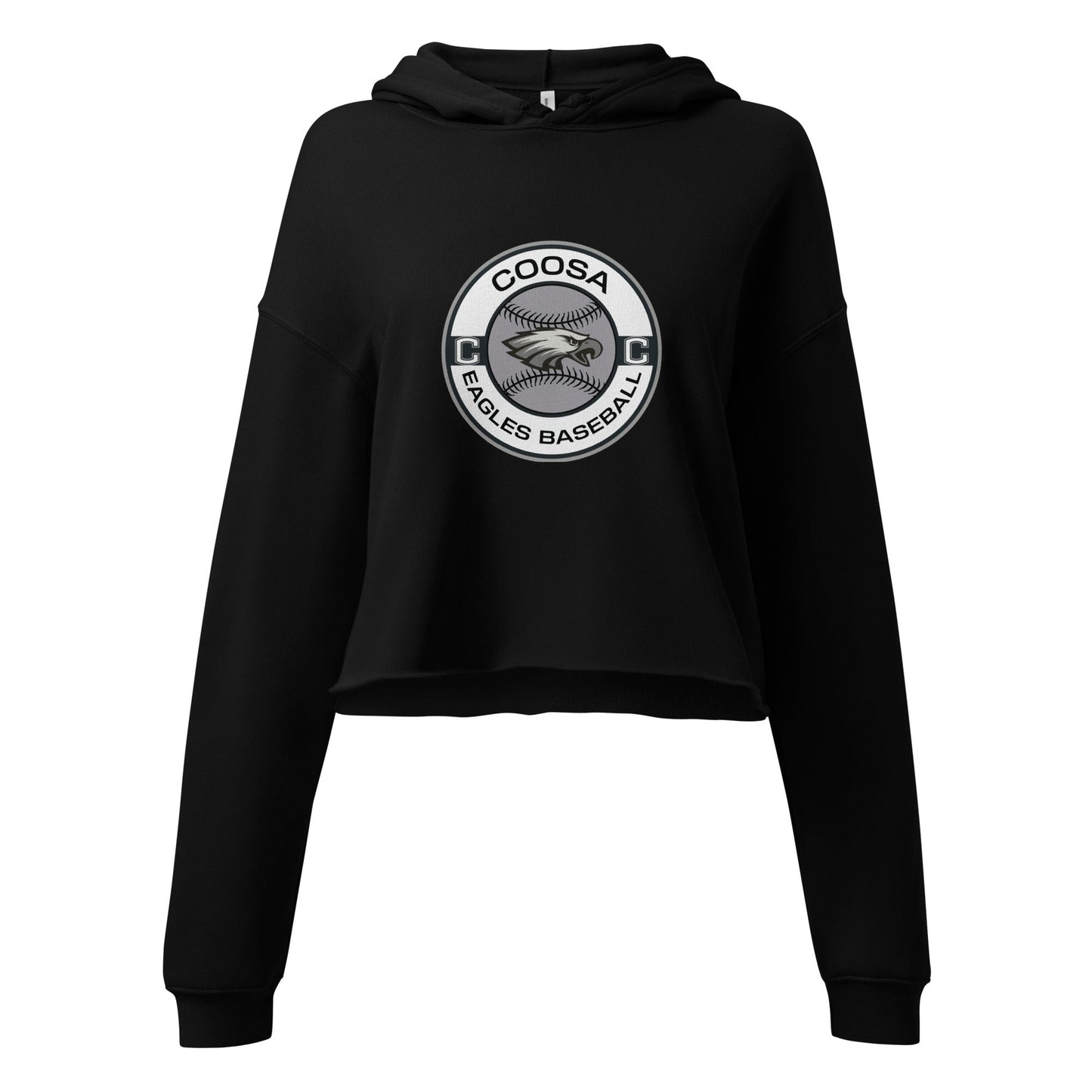 Performance | Cropped Hoodie | Eagles Baseball | Badge Logo