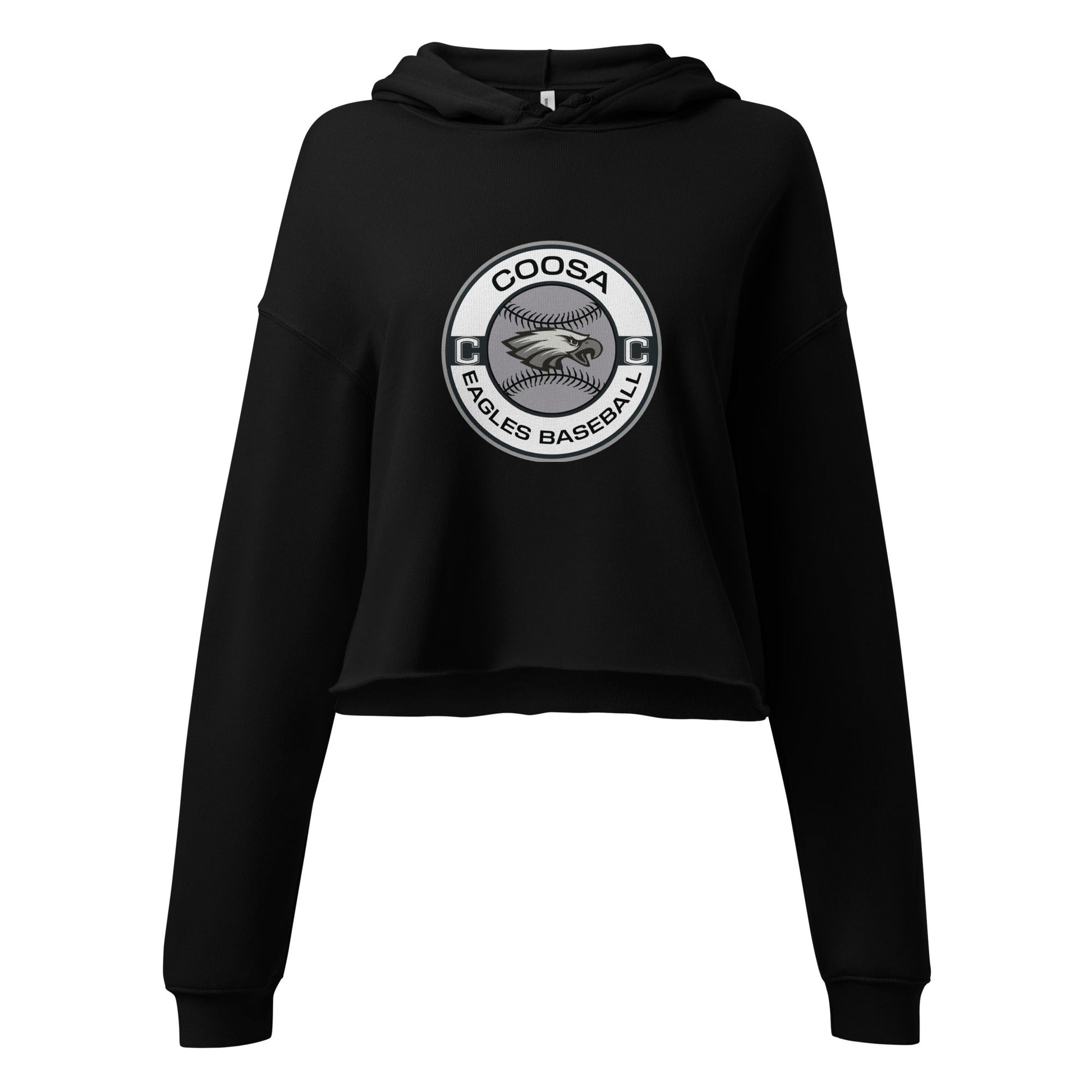 Performance | Cropped Hoodie | Eagles Baseball | Badge Logo