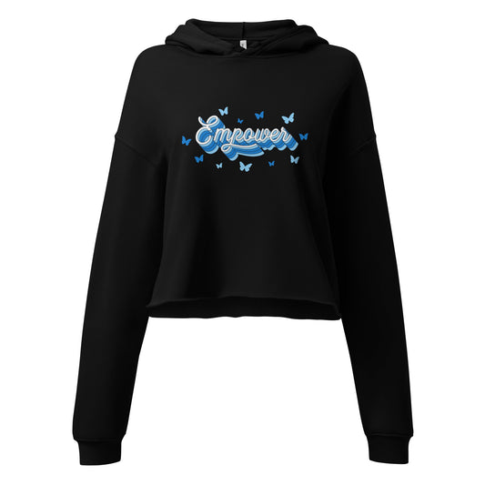 Performance | Cropped Hoodie | Empower Volleyball Club | Vanguard Logo
