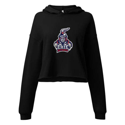 Performance | Cropped Hoodie | Erie Express Football | Mascot Logo