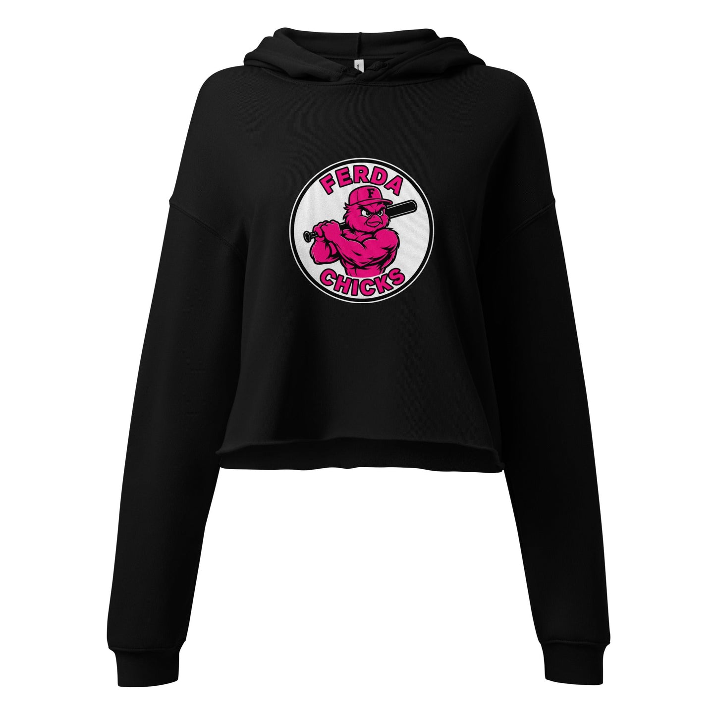 Performance | Cropped Hoodie | FerDa Chicks | Badge Logo