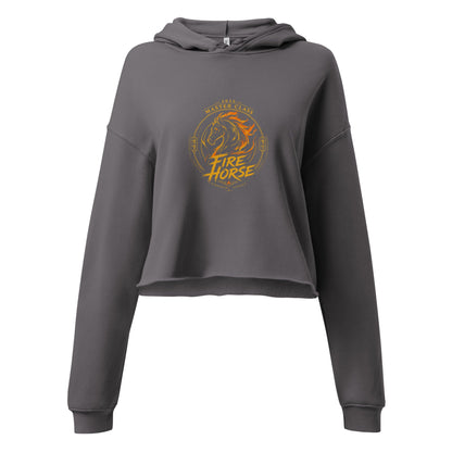 Performance | Cropped Hoodie | Fire Horse Masters | Crest Logo