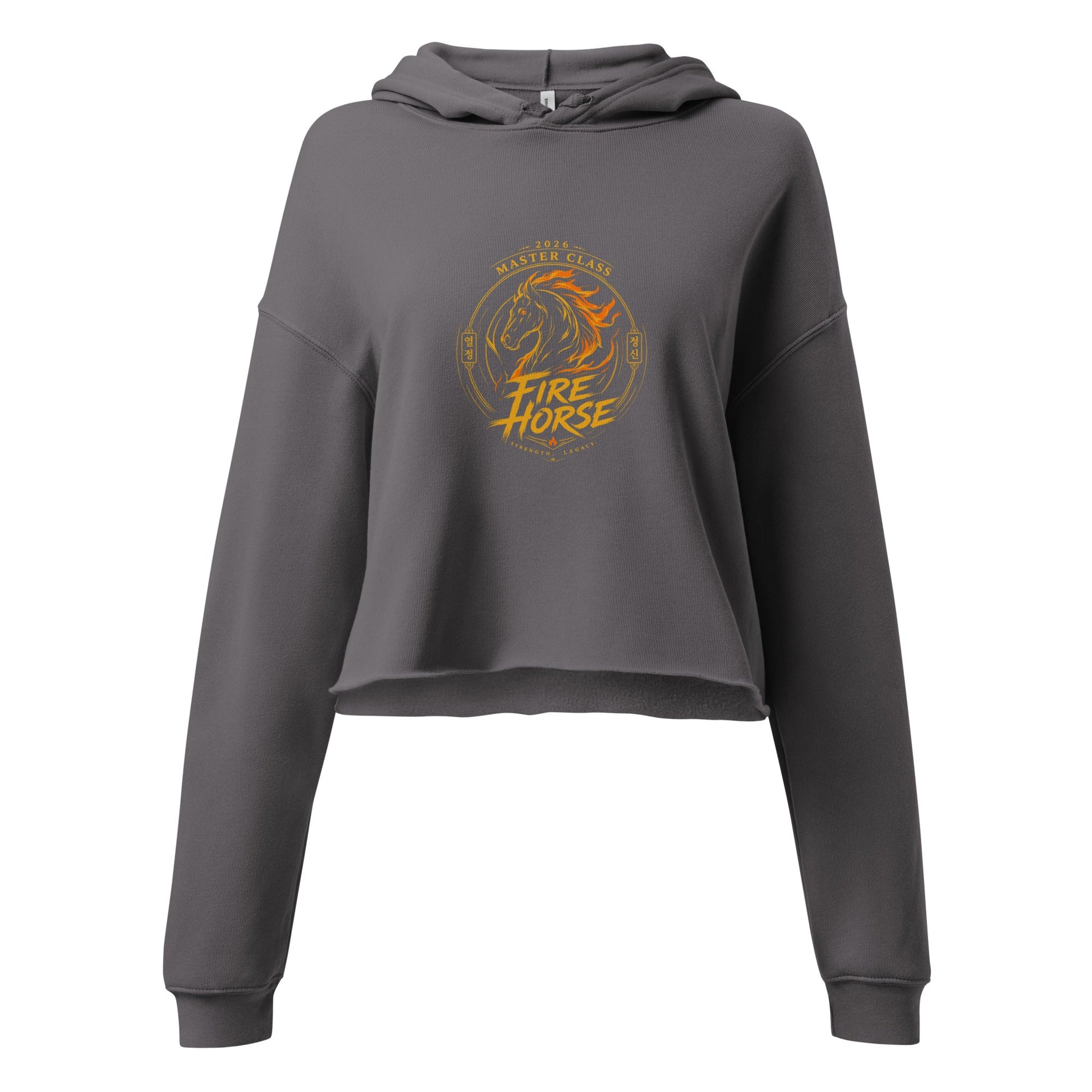 Performance | Cropped Hoodie | Fire Horse Masters | Crest Logo