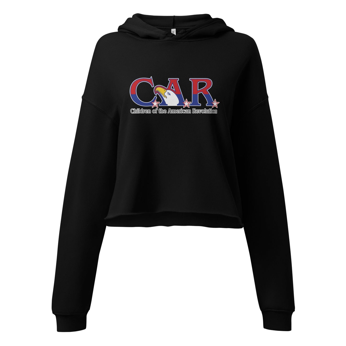 Performance | Cropped Hoodie | Georgia State Society Children of the American Revolution | Mark Logo