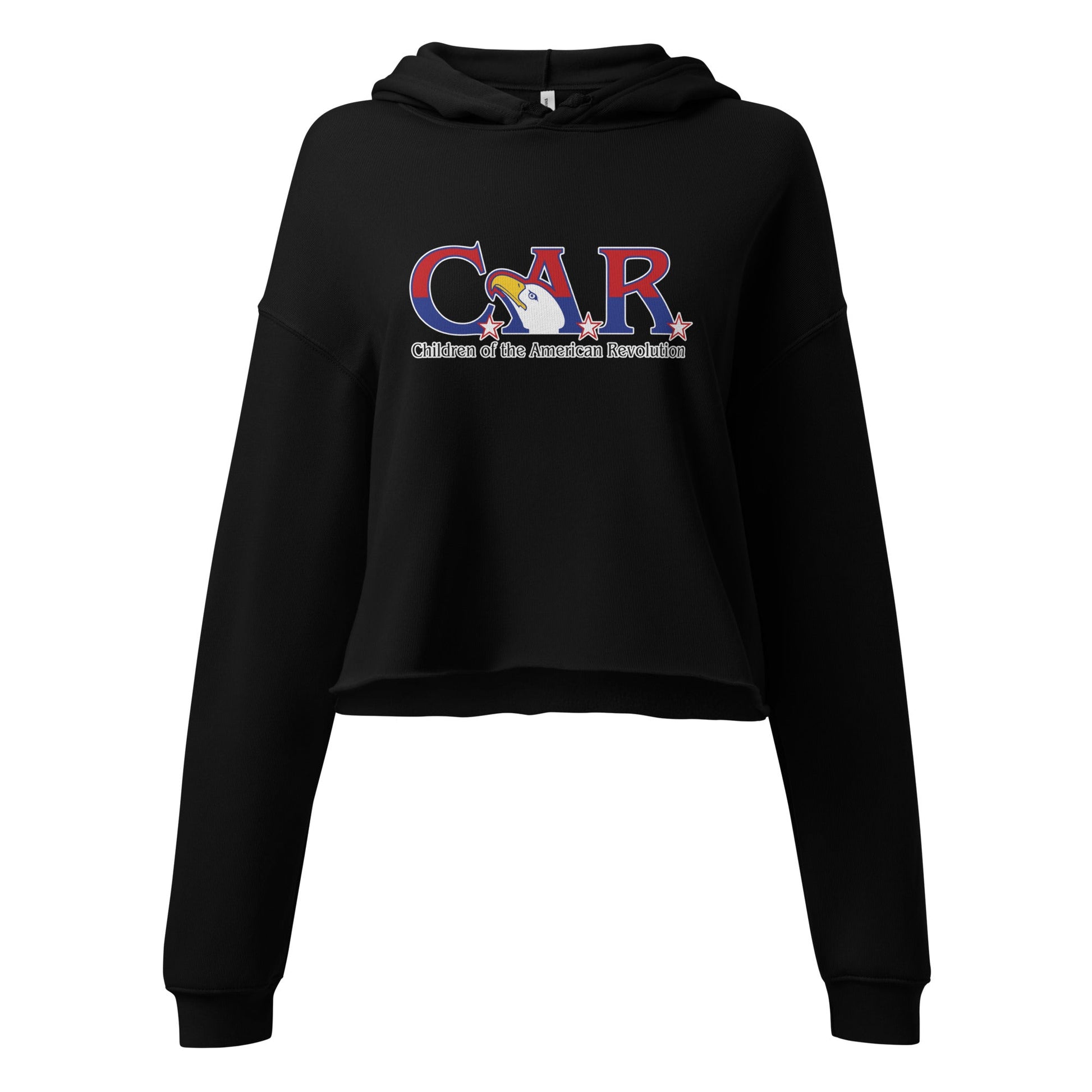 Performance | Cropped Hoodie | Georgia State Society Children of the American Revolution | Mark Logo