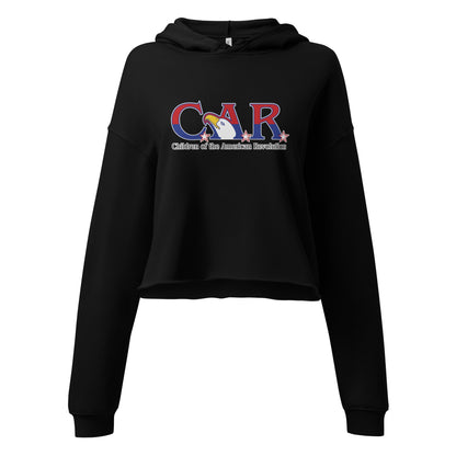 Performance | Cropped Hoodie | Georgia State Society Children of the American Revolution | Mark Logo