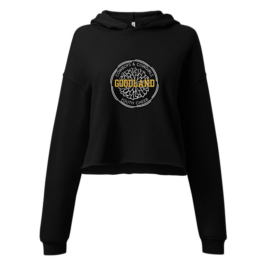 Performance | Cropped Hoodie | Goodland Youth Cheer | Badge Logo