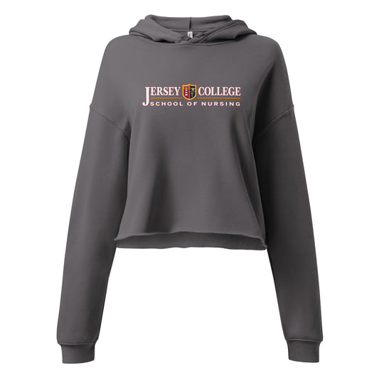 Performance | Cropped Hoodie | Grand View University Nursing | Emblem Logo