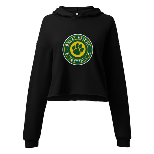 Performance | Cropped Hoodie | Great Bridge Softball Booster | Badge Logo